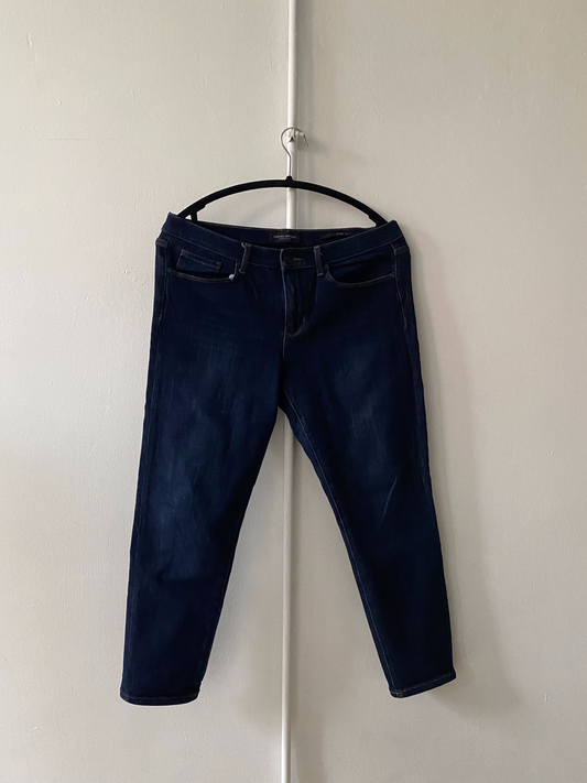 High Rise Straight Leg Jeans